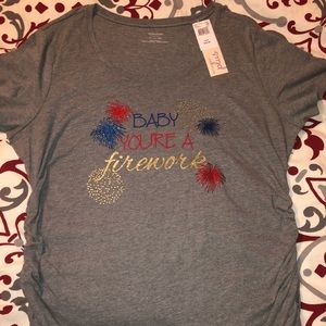 Plus size maternity top